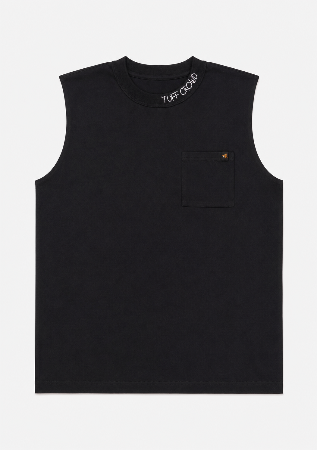 Tuff Crowd Cut Off Tank (BLACK)