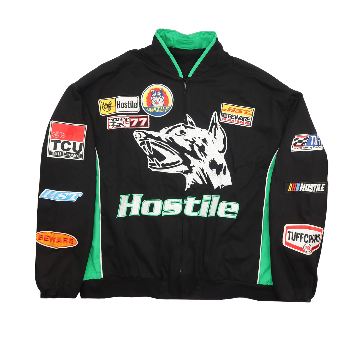 Hostile Race Car jacket (Green)