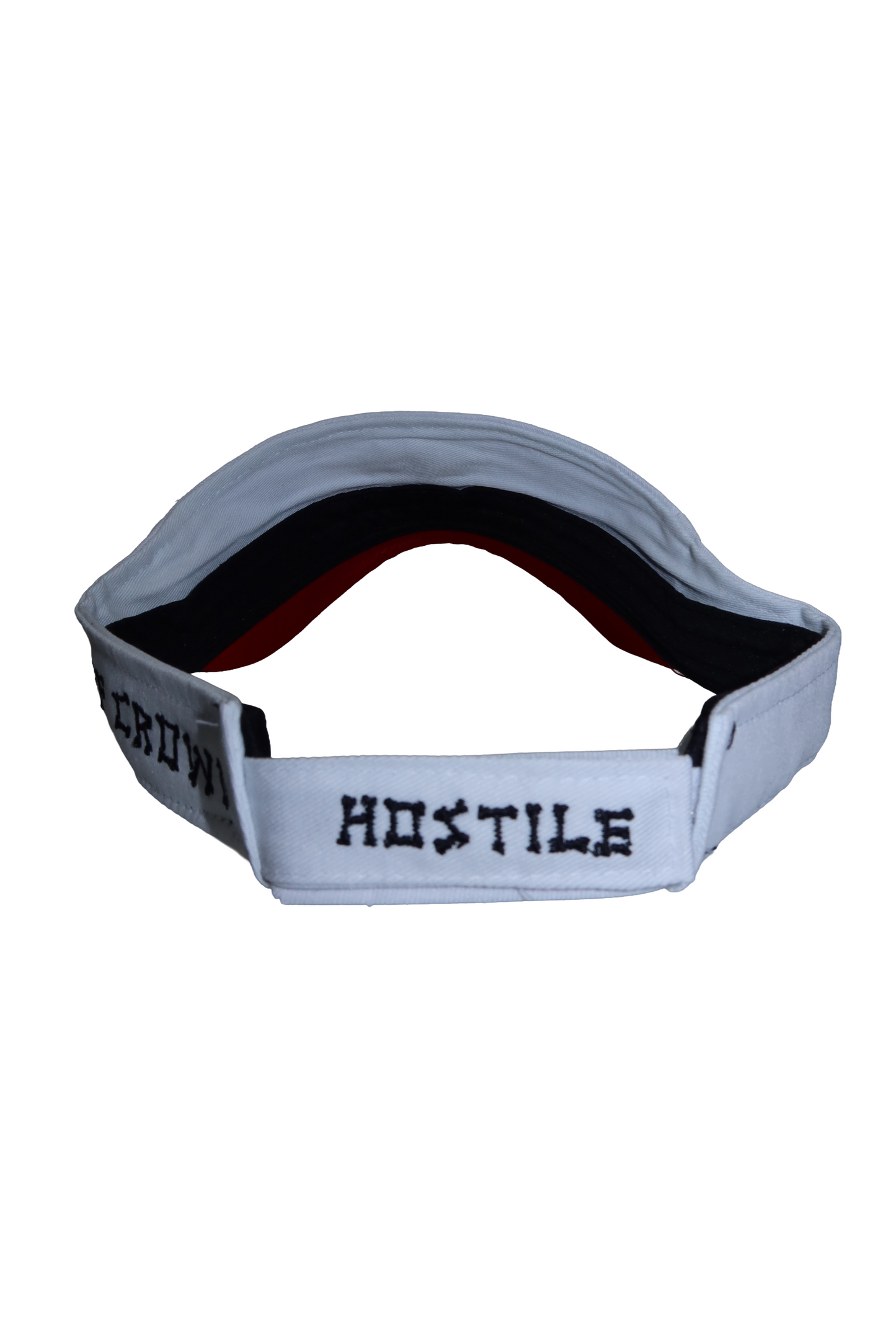 Doberman Visor (White & Black)