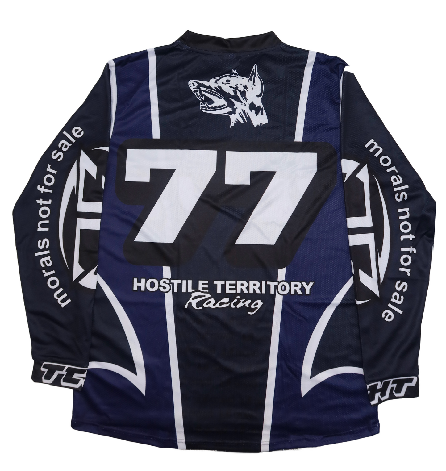 Hostile racing shirt ( Blue)