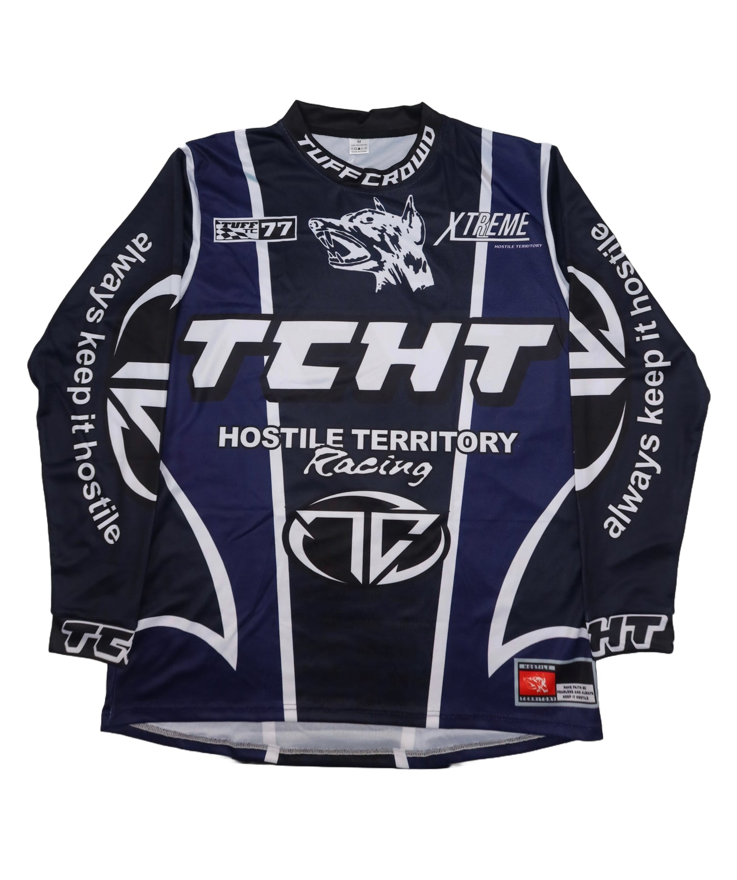 Hostile racing shirt ( Blue)