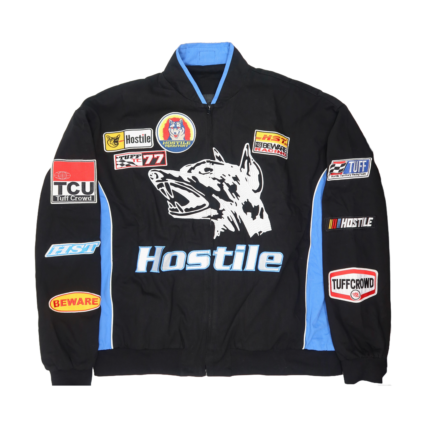 Hostile race car jacket (Blue)