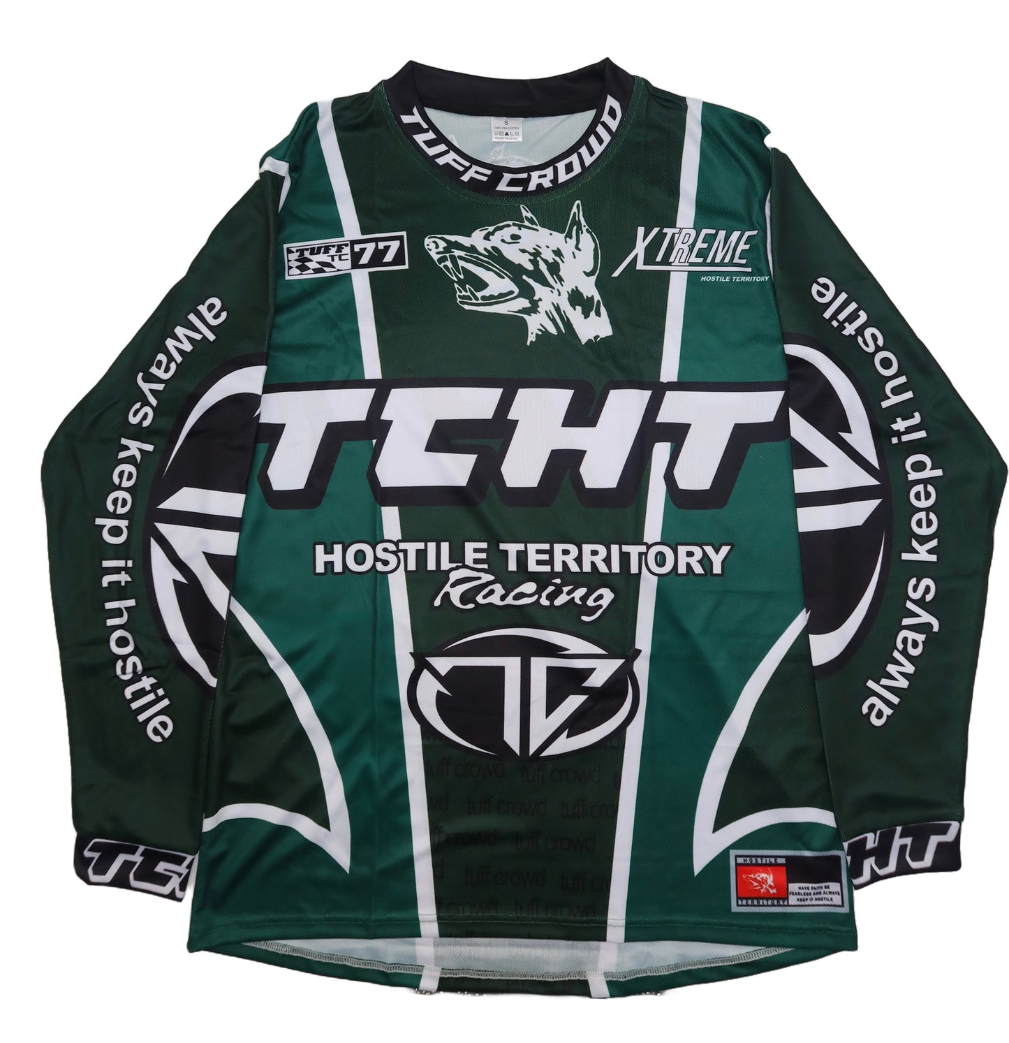 Hostile racing shirt ( green )