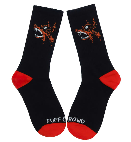 BLACK DOBERMAN SOCKS