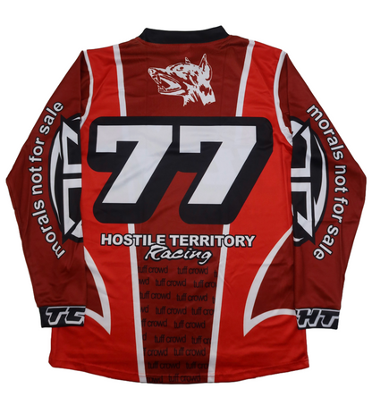 Hostile racing shirt ( Red )
