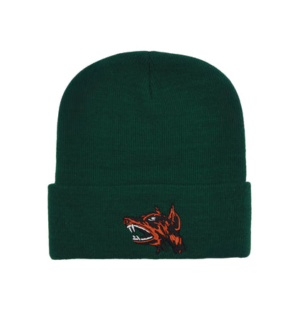 Green beware beanie