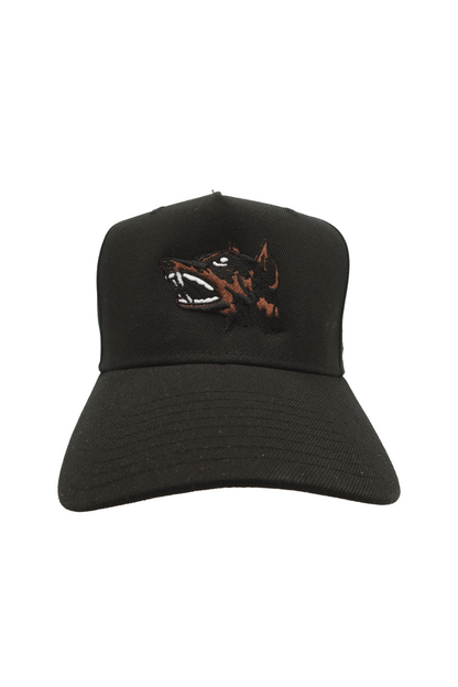 Black/ Brown doberman hat