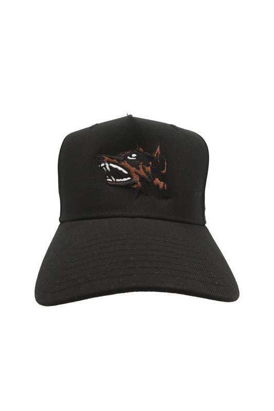 Black/ Brown doberman hat