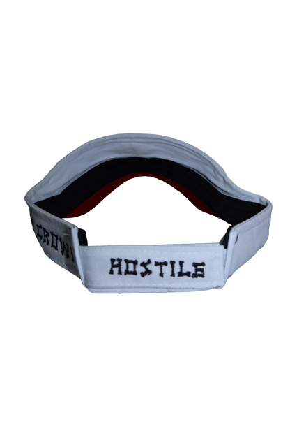 Doberman Visor (White & Black)