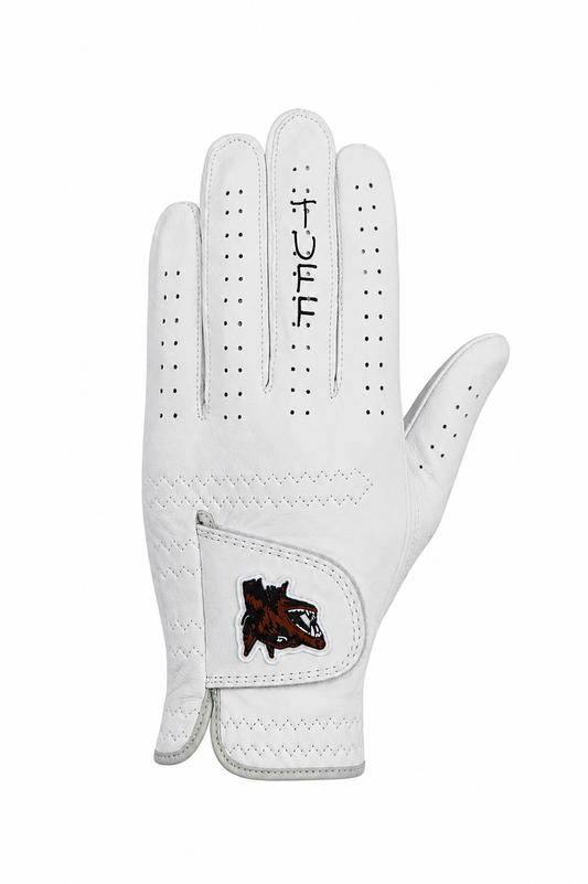 Tuff Crowd Golf Glove (White)
