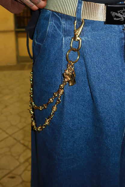 Gold Tuff Crowd Double Jean Chain