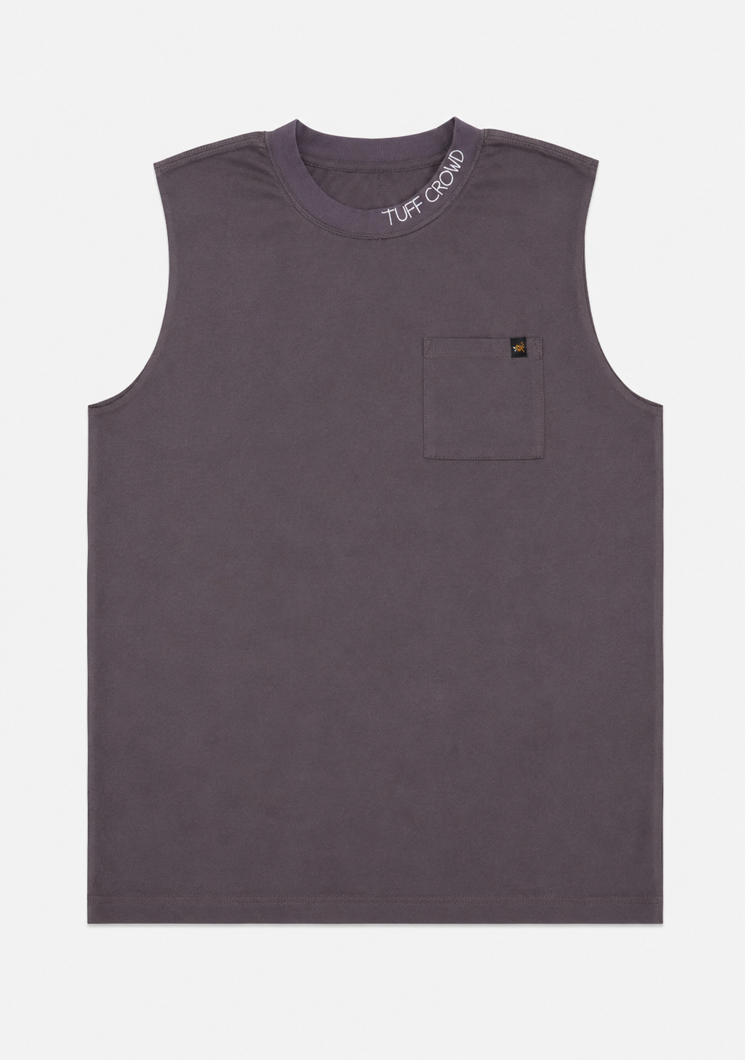 Tuff Crowd Cut Off Tank (GREY)