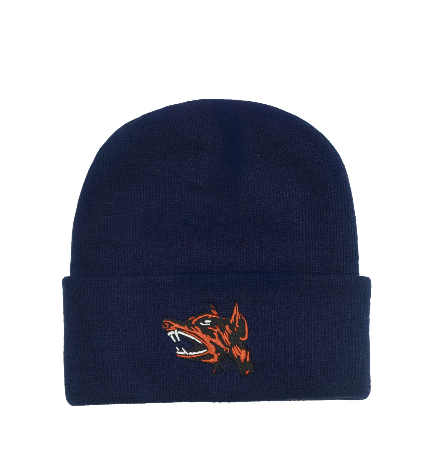 Blue beware beanie