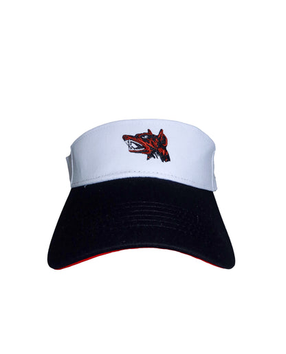 Doberman Visor (White & Black)