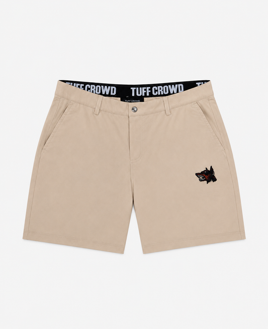 Tan Golf Shorts
