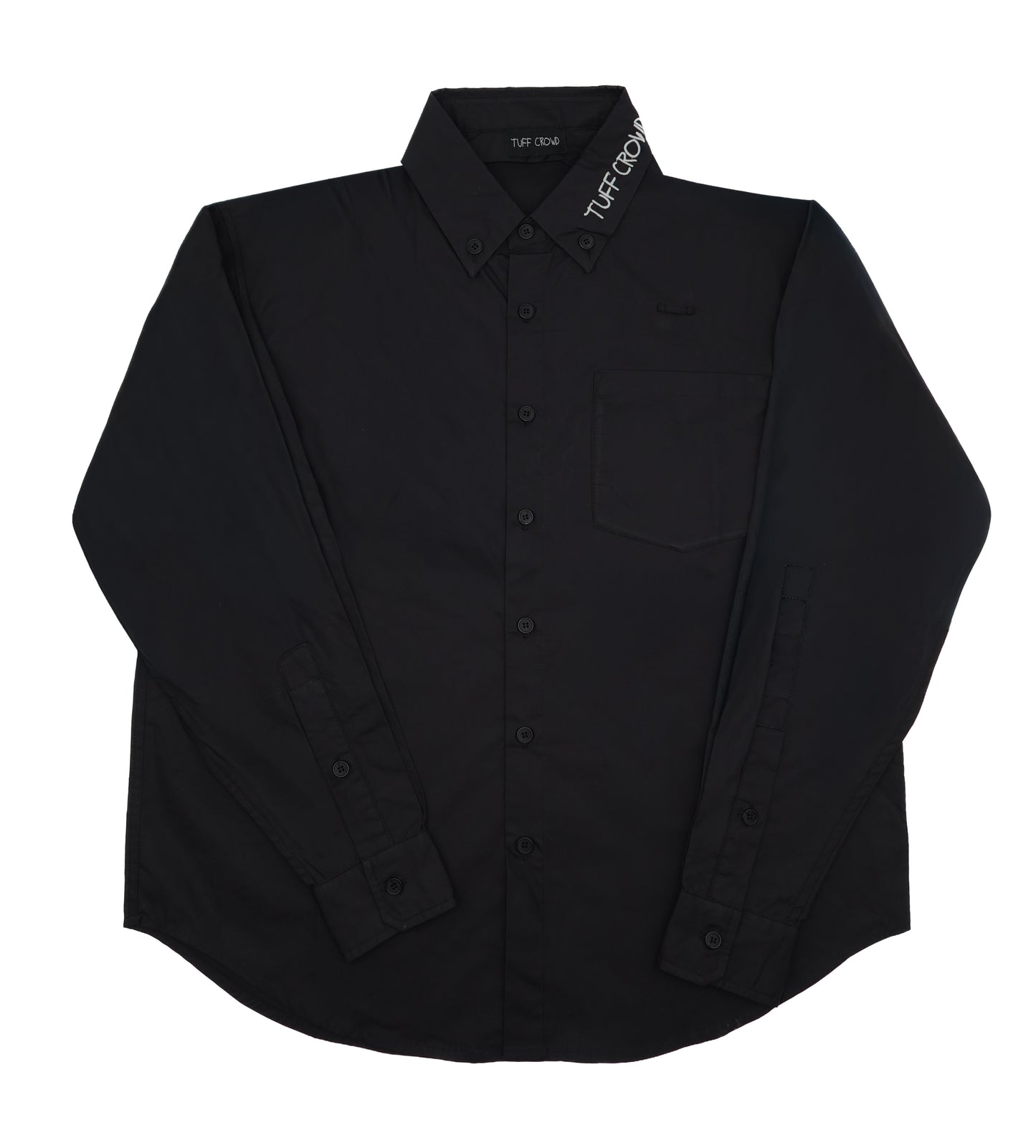 Tuff Crowd Button Up (Black)