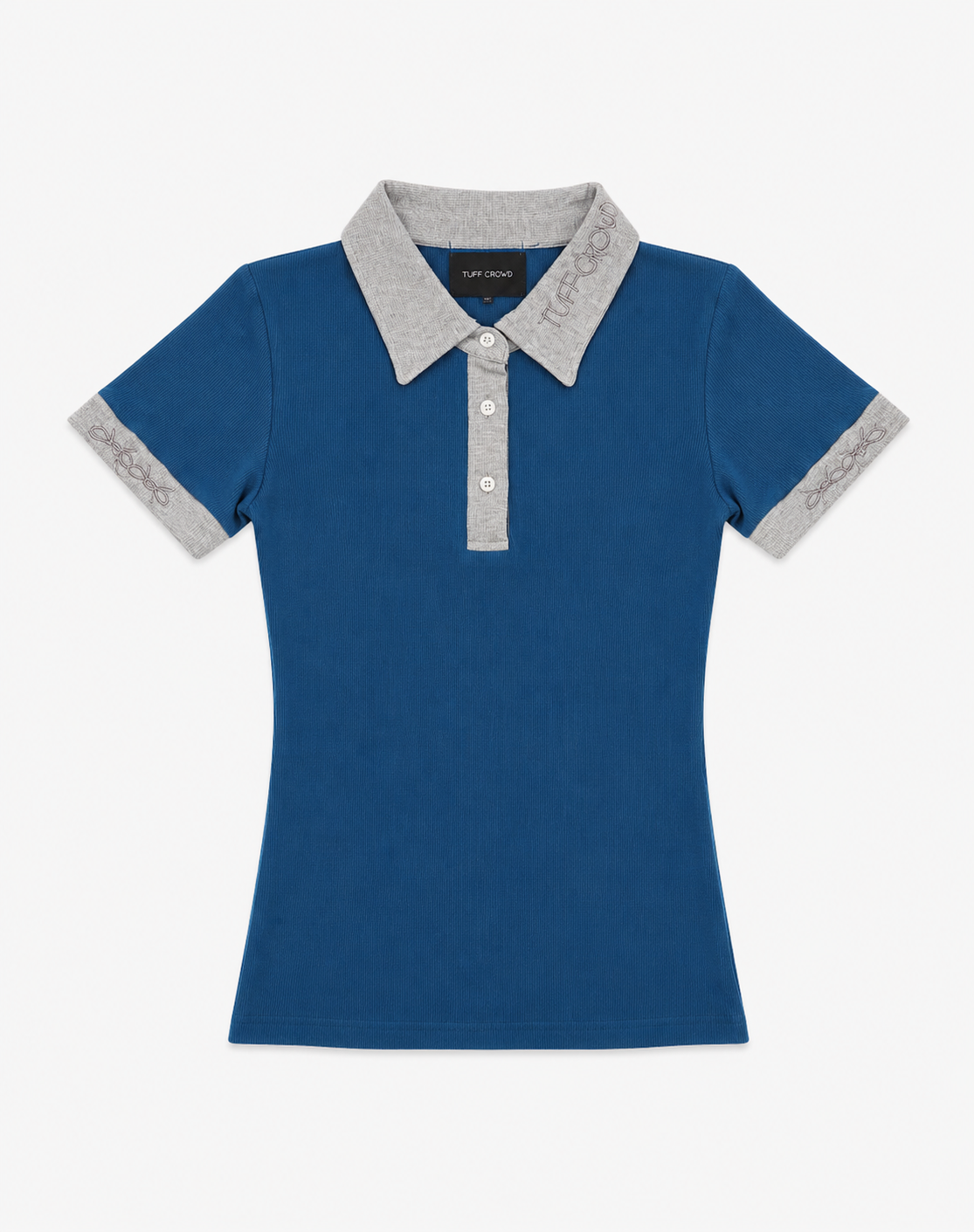Steel Blue Woman’s slim fit polo shirt
