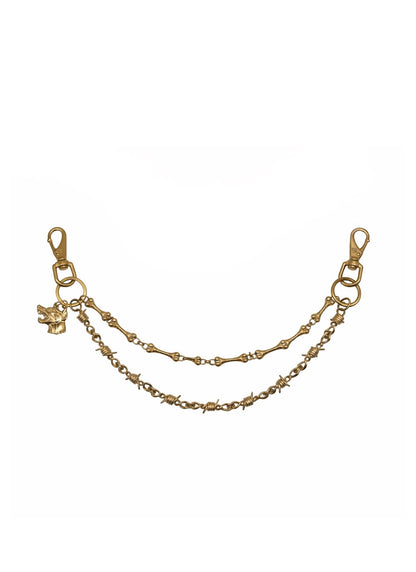 Gold Tuff Crowd Double Jean Chain