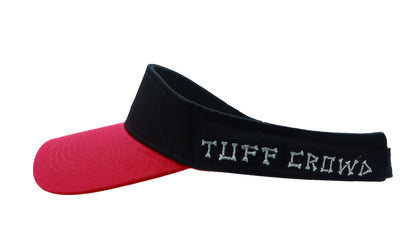 Doberman Visor (Black & Red)