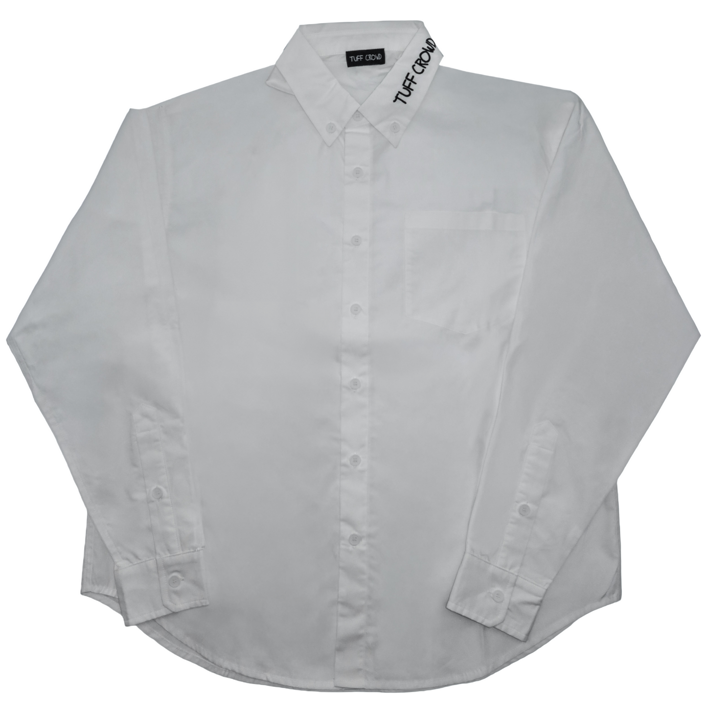 Tuff Crowd Button Up (White)