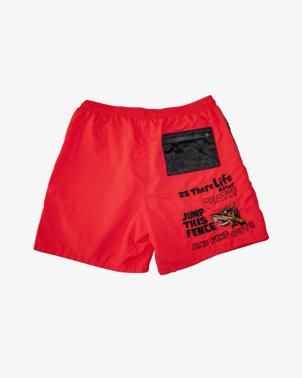 Red Tuff Crowd Shorts/ Swim Shorts
