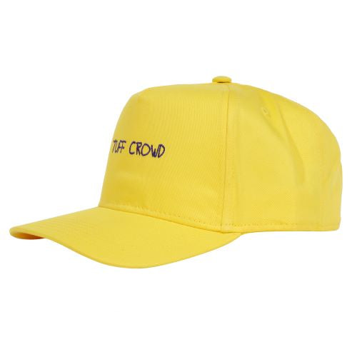 "TUFF CROWD" HAT- YELLOW