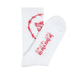 NO TRESPASSING SOCKS
