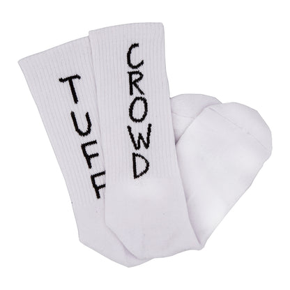"TUFF CROWD" SOCKS COMBO PACK - BLACK/WHITE