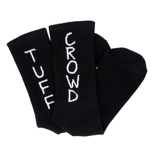 "TUFF CROWD" SOCKS- BLACK